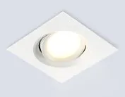 Встраиваемый светильник Ambrella light TN1143 WH белый IP44 GU5.3 95*95*38