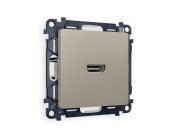 Комплект механизма розетки HDMI Ambrella Volt MA374010 QUANT