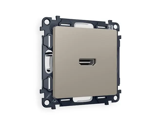 Комплект механизма розетки HDMI Ambrella Volt MA374010 QUANT Комплект механизма розетки HDMI Ambrella Volt MA374010 QUANT