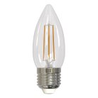 Лампочка светодиодная филаментная Volpe LED-C35-5,5W/3000K/E27/CL/SLF Optima Филамент