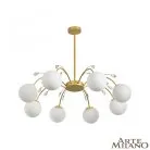Люстра на штанге Arte Milano 273802/8 GD Neapolis-71069