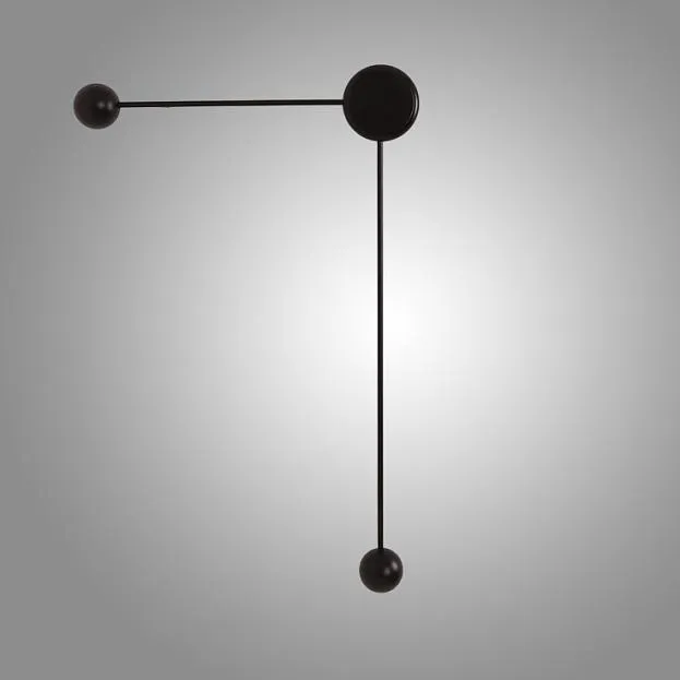 Настенный светильник DOTS C Black Right ImperiumLoft 346028-26 DOTS-SLIM01