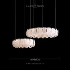Кольцевые люстры и светильники TORKILD Два кольца. Combo S+M Lampatron 8925-25258
