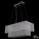 Люстра светодиодная хрустальная APL LED SH05.74.C.Ni.4000 Sicilia