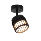 Спот Arte Lamp A8031AP-1BK ATRIA