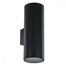 Уличный настенный светильник Ideal Lux 092317 GUN AP2 BIG NERO