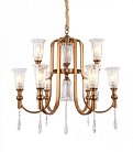 Подвесная люстра Lumina Deco LDP 8041-6+3 S.GD Rionella