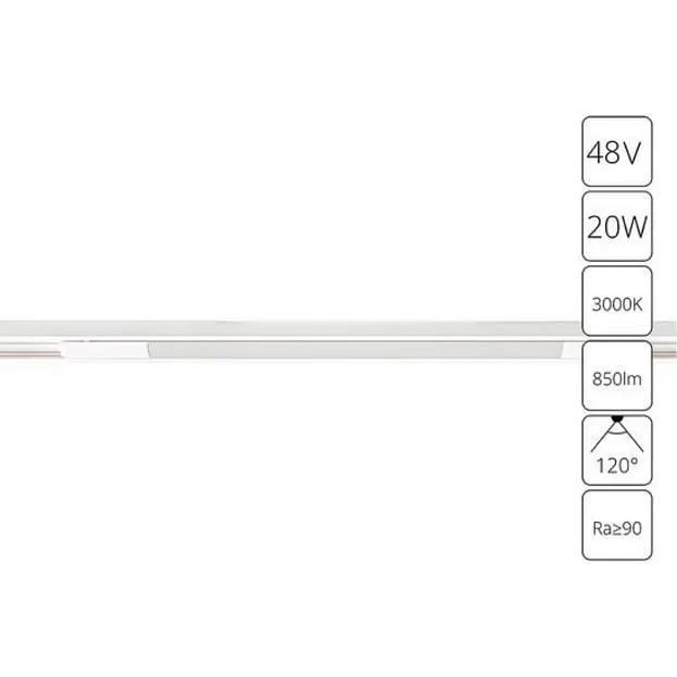 Магнитный трековый светильник Arte Lamp A7284PL-1WH OPTIMA Магнитный трековый светильник Arte Lamp A7284PL-1WH OPTIMA