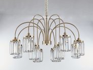 Подвесная люстра Newport 4506+3/C gold new 4500