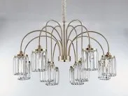 Подвесная люстра Newport 4506+3/C gold new 4500