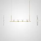 Реечный, рядный светильник FRANCOIS L Цвет Латунь Lampatron 7288-20090