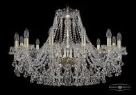 Люстра хрустальная Bohemia 1409/12/300 G 1409 Gold