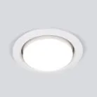 Встраиваемый светильник Elektrostandard 1035 GX53 WH (комплект 10 шт) Circu a043127