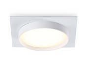 Светильник встраиваемый белый GX53 110*110*35 Ambrella light TN5229 WH