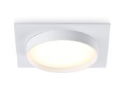 Светильник встраиваемый белый GX53 110*110*35 Ambrella light TN5229 WH