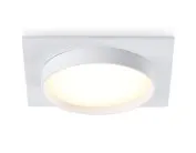 Светильник встраиваемый белый GX53 110*110*35 Ambrella light TN5229 WH