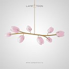 Реечный, рядный светильник LELLE L Цвет: Розовая пудра Lampatron 8169-22364