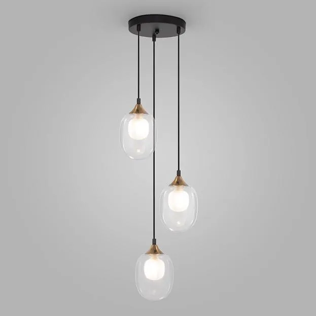 Подвесной светильник Eurosvet 70216/3 латунь a064747 Spritz