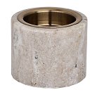 Подсвечник , B40, d60, мрамор, коричневый, золотой Eglo 422038 ROUYIN