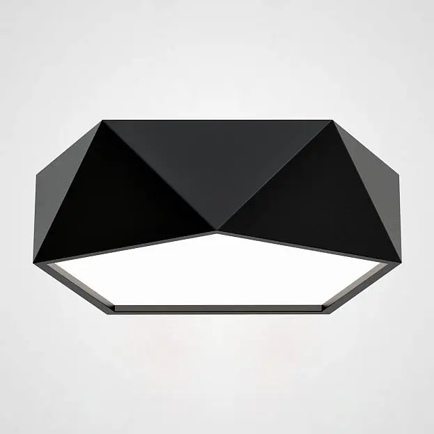 Потолочный Светодиодный Светильник Geometric Black D40 101609-26 ImperiumLoft Потолочный Светодиодный Светильник Geometric Black D40 101609-26 ImperiumLoft