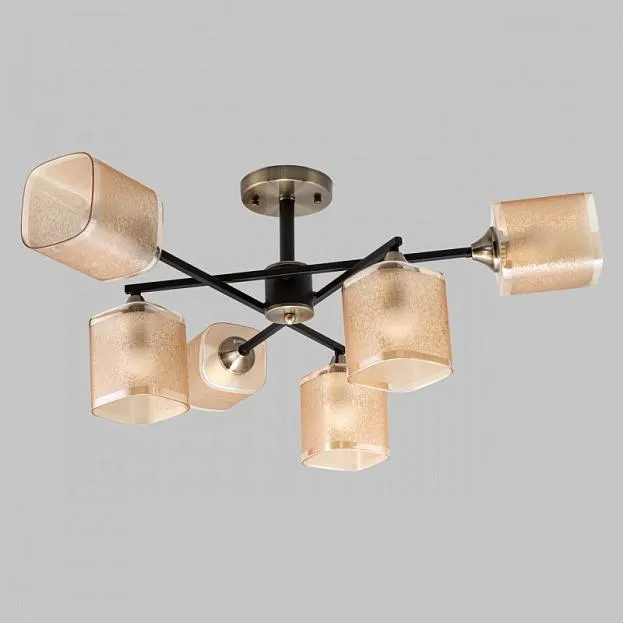 Потолочная люстра Imex MD.4212-6-S-BK+AB