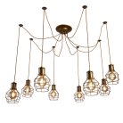 Подвесная люстра Arte Lamp A9182SP-8BZ INTERNO