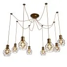 Подвесная люстра Arte Lamp A9182SP-8BZ INTERNO