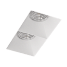 Встраиваемый светильник под сменную лампу Ledron Rise SQ H KIT2 White