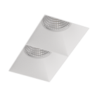 Встраиваемый светильник под сменную лампу Ledron Rise SQ H KIT2 White