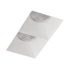 Встраиваемый светильник под сменную лампу Ledron Rise SQ H KIT2 White