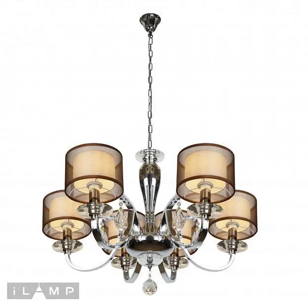 Подвесная люстра iLamp Mario RM16001/6CR Подвесная люстра iLamp Mario RM16001/6CR