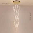 Готовая комбинация светильников DANIAL 22 лампы Lampatron 7601-21260