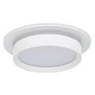 Светильник встраиваемый, GX53, D110xH50мм, IP20, белый, без лампы Donel DN02007R1W DN02