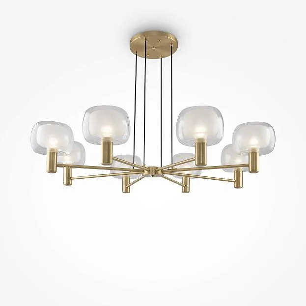 Подвесная люстра Maytoni MOD411PL-08G Vision