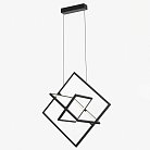 Подвесная светодиодная люстра Чёрная Citilux CL719241 Cube