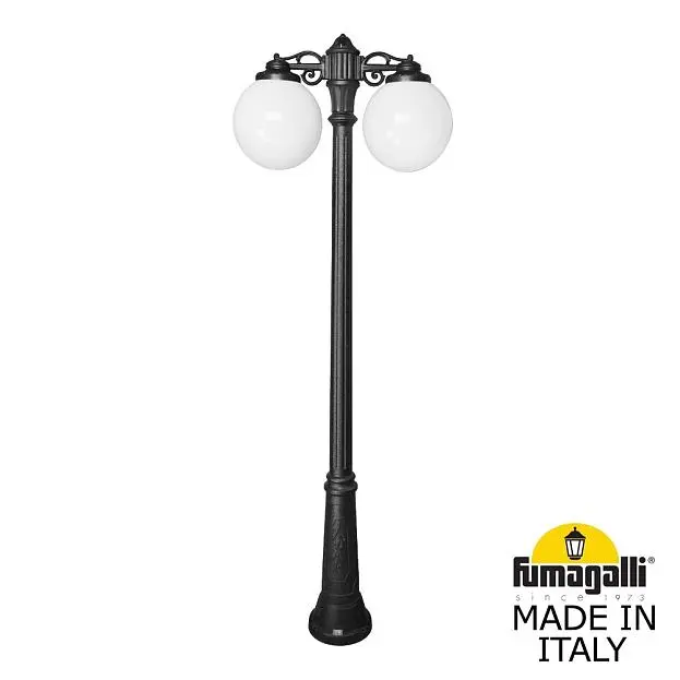 Садово-парковый фонарь FUMAGALLI G30.157.S20.AYF1RDN RICU BISSO/G300 2L DN GLOBE 300 Садово-парковый фонарь FUMAGALLI G30.157.S20.AYF1RDN RICU BISSO/G300 2L DN GLOBE 300