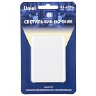 Ночник Uniel DTL-320 Прямоугольник/White/Sensor