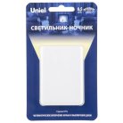 Ночник Uniel DTL-320 Прямоугольник/White/Sensor