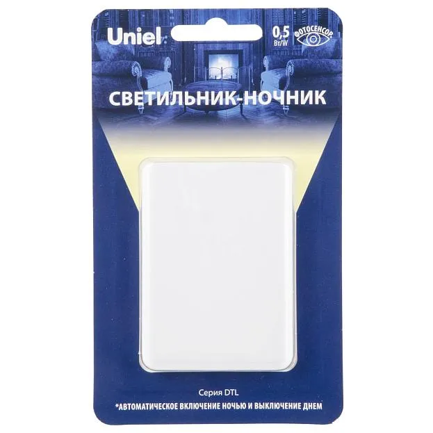 Ночник Uniel DTL-320 Прямоугольник/White/Sensor Ночник Uniel DTL-320 Прямоугольник/White/Sensor