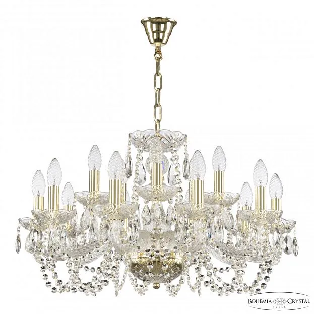 Люстра хрустальная Bohemia Ivele Crystal 119/10+5/240 G Люстра хрустальная Bohemia Ivele Crystal 119/10+5/240 G