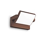 Уличный настенный светильник Ideal Lux 307169 SWIPE AP COFFEE