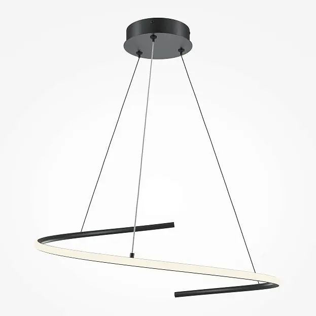 Подвесной светильник Maytoni MOD242PL-L33BK Curve Подвесной светильник Maytoni MOD242PL-L33BK Curve