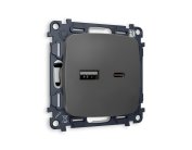 Комплект механизма розетки Ambrella Volt MO911010 QUANT