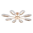 Потолочная люстра ARTE LAMP A2489PL-8GO OVALE