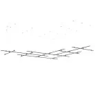 Готовая конструкция для модульных светильников FARM без светильников, блока питания ST Luce ST8056.433.27