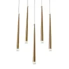 Подвесной светильник Delight Collection OM042820-5 gold Aquitaine