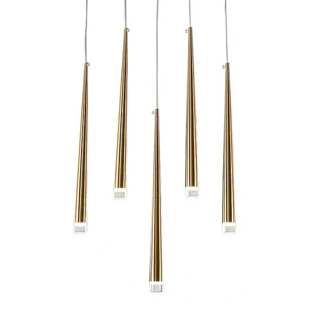 Подвесной светильник Delight Collection OM042820-5 gold Aquitaine Подвесной светильник Delight Collection OM042820-5 gold Aquitaine