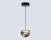 Подвесной светильник Ambrella light LH12001 BK/GD/SM черный/золото/дымчатый 6W 3000K D180*145