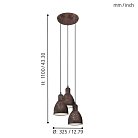 Подвес Eglo 49493 Priddy 1