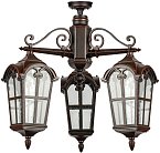 Потолочный светильник уличный Oasis Light 86170A/3 02 R PORTO